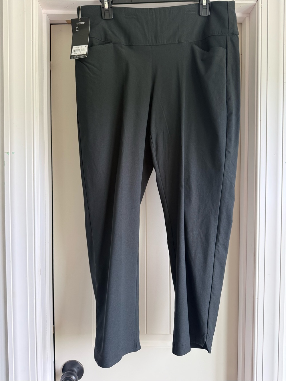 Walter Hagen Black Performance Pull-On Pants - Picture 3 of 3